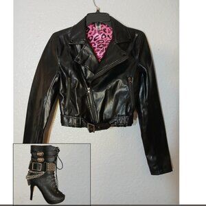 Abbey Dawn by Avril Lavigne Jacket & Heeled Boot